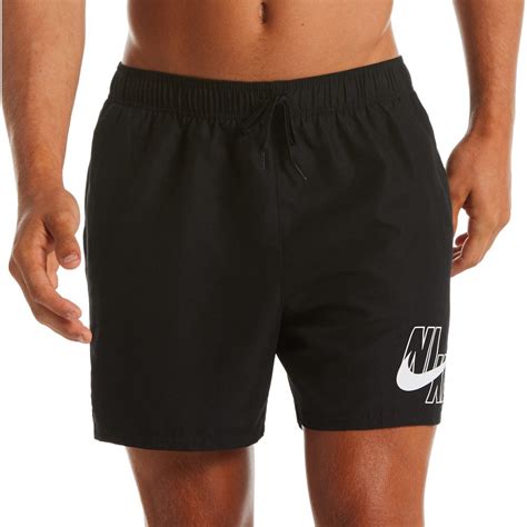 nike badeshorts herren schwarz